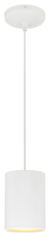 Pilson 1-Light Pendant, Matte White