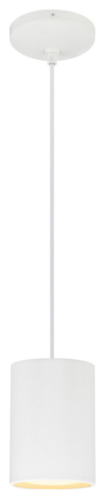 Pilson 1-Light Pendant, Matte White