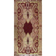 Desiree Wool Throw, Maroon, Lime