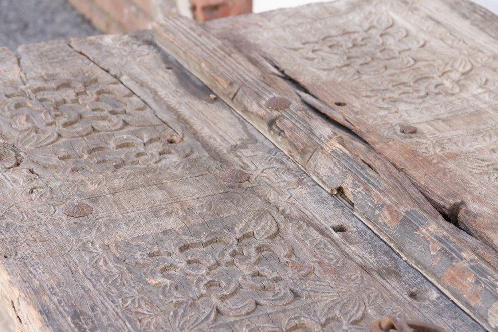 Rare Swat Valley Carved Coffee Table