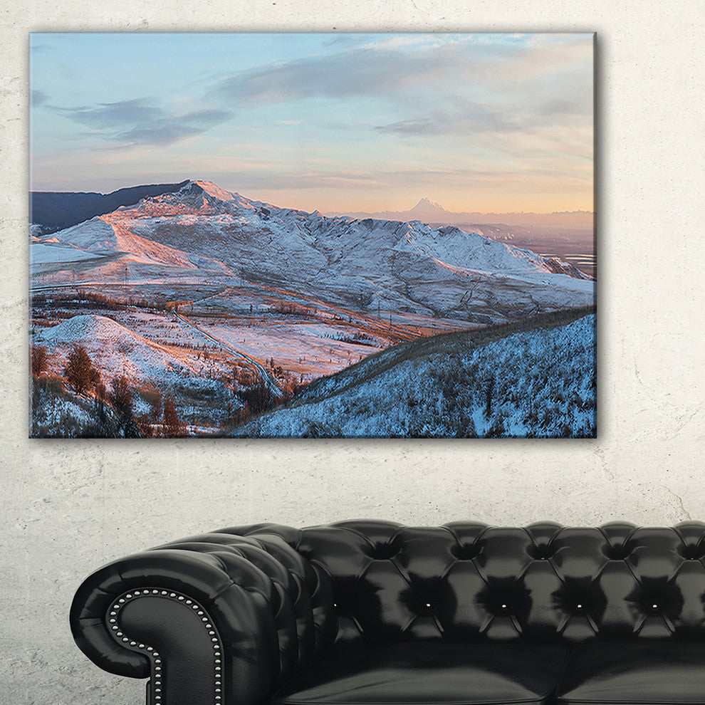 "View From Mount Strizhament" Landscape Print Wall Artwork, 40"x30"