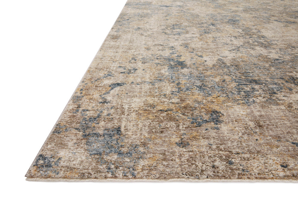Loloi Gaia Taupe / Denim 5' x 7'-8" Area Rug