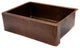 KASDB30229 30'' Copper  Kitchen Apron Single Basin Sink