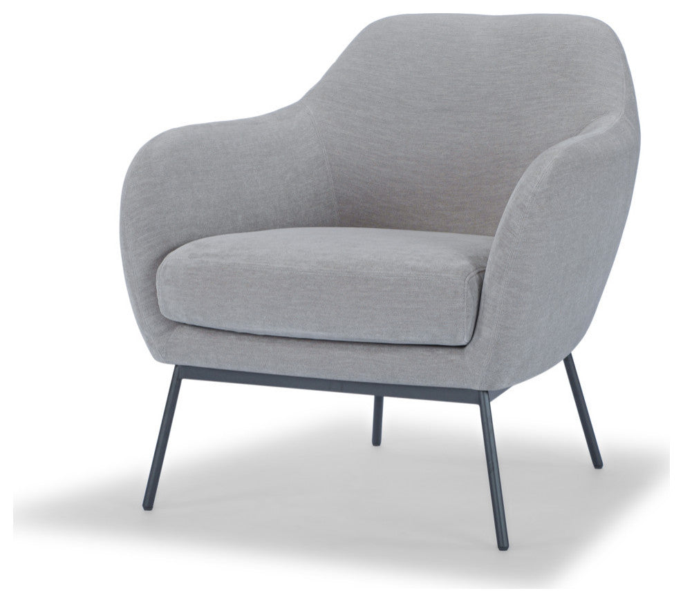 Metro, Zurich Accent Chair, Gray