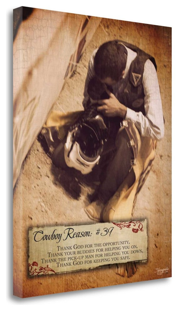 "Reason No. 39" By Shawnda Eva,Ready to Hang Giclee Print on Gallery Wrap Canvas