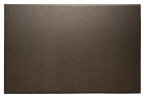 Coco Brown Leather 18"x28" Desk Pad.
