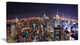"NYC Manhattan Aerial View" Cityscape Photo Canvas Print, 40"x20"