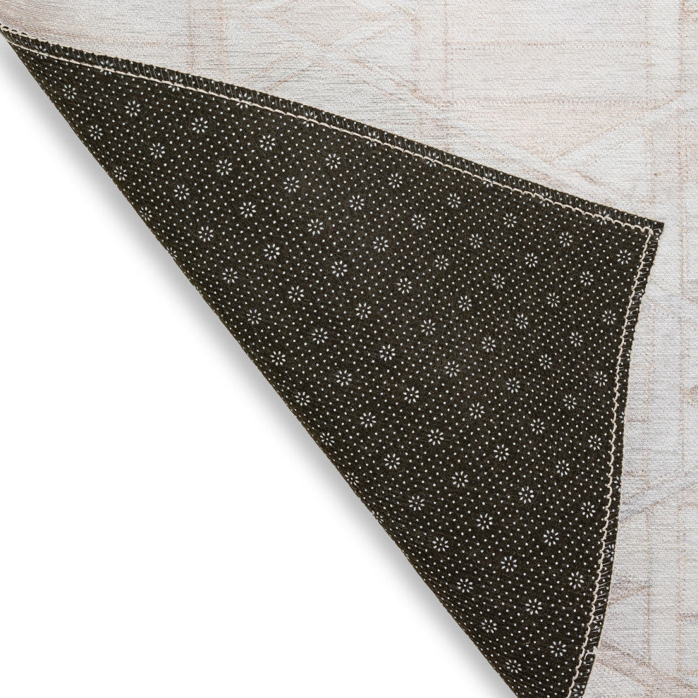 Indoor/Outdoor Stetson SS4 Linen Machine Washable 9' x 12' Rug