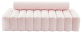 Melody Velvet Upholstered Chair, Pink, Sofa