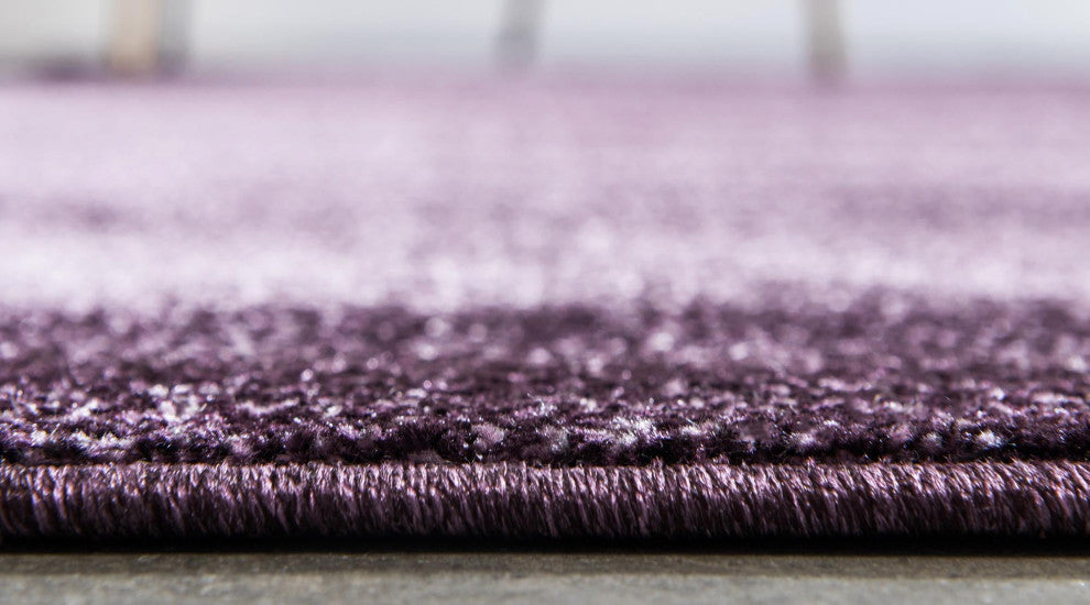 Rug Unique Loom Del Mar Purple Runner 2' 7 x 10' 0