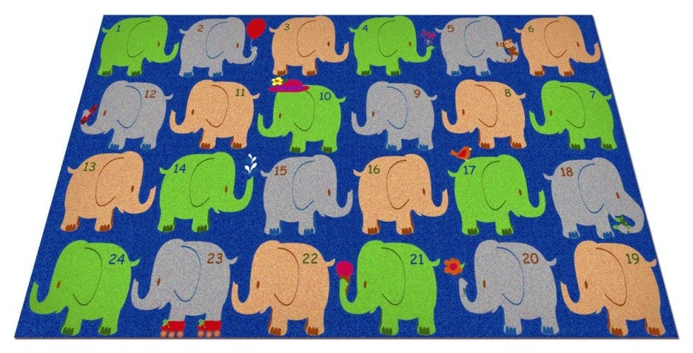 Elephant Seating Rug