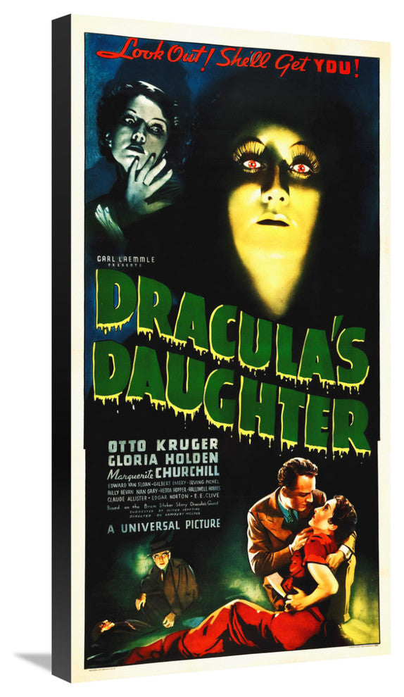 "Dracula's Daughter, 1936" Canvas by Hollywood Photo Archive, 16x30"