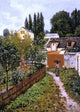 Alfred Sisley Garden Path in Louveciennes Wrapped Canvas, 18"x27"