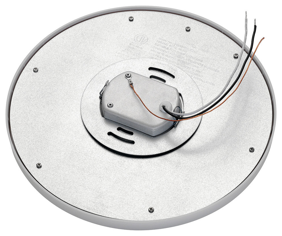 Flush Mount 10" Round, Brushed Nickel, 3000K