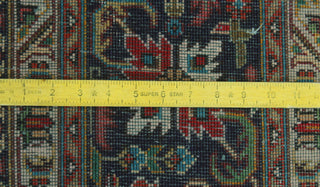 Semi Antique Wakeman Red/Navy Rug, 6'6x9'10