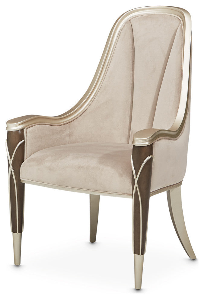 Villa Cherie Dining Arm Chair - Hazelnut
