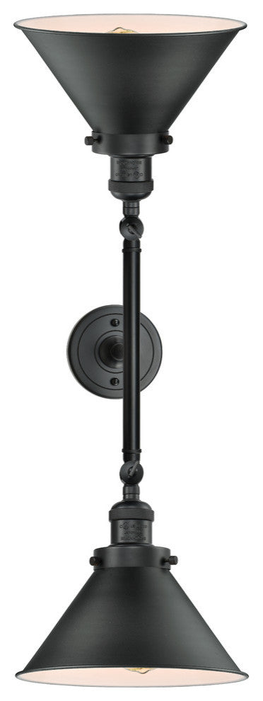 Briarcliff 2-Light Bath Fixture, Oil Rubbed Bronze