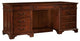 Hekman Weathered Cherry Executive Credenza