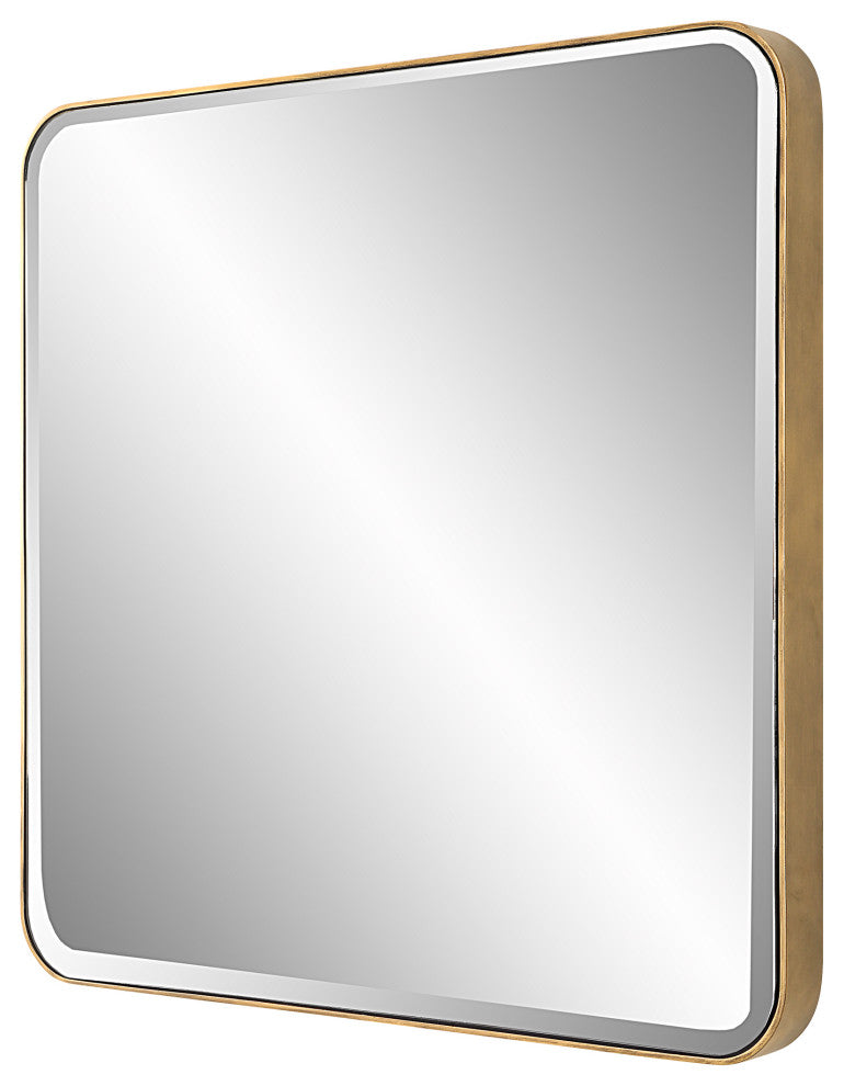 Uttermost 09794 Hampshire Square Gold Mirror