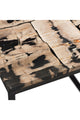 Rectangular Petrified Wood Coffee Table | Andrew Martin Luca