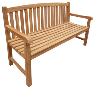 Seven Seas Teak Oval Bench