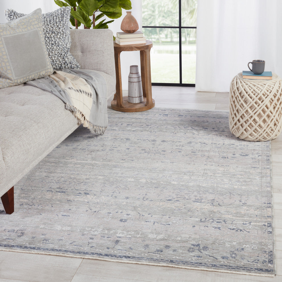 Jaipur Living Evolet Oriental Area Rug, Blue/Gray, 6'x9'