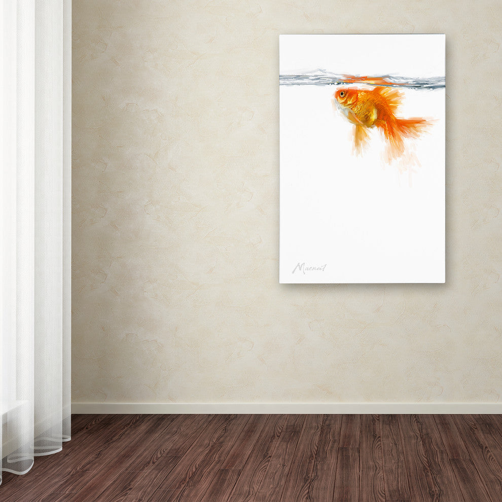 The Macneil Studio 'Goldfish' Canvas Art, 32"x22"