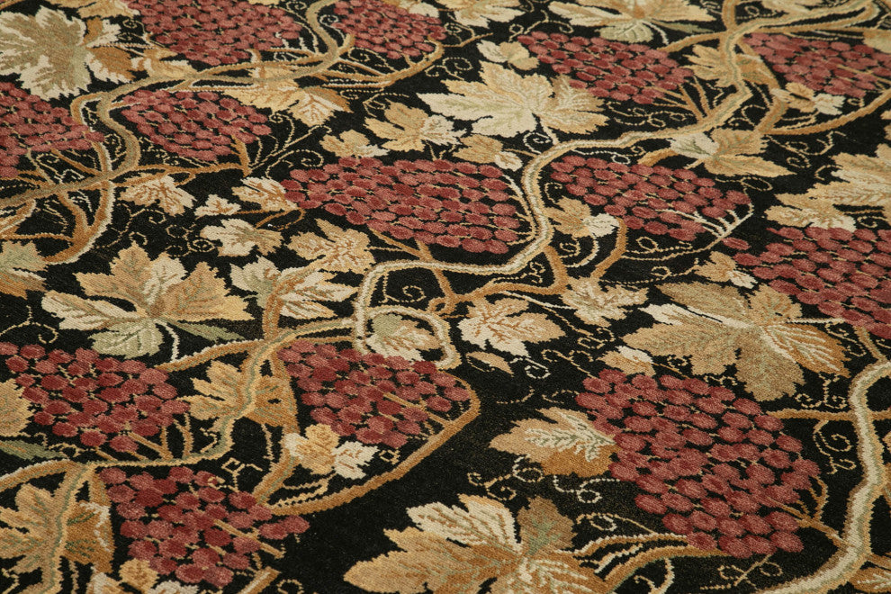 Rug N Carpet - Hand-Knotted Oriental 8' 11" x 11' 1" Decorative Oushak Area Rug