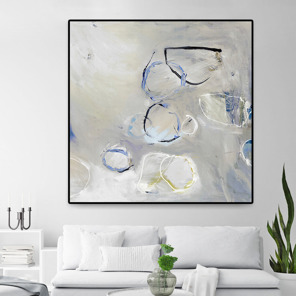 "Morph II" Oversized Framed Canvas, 45" x 45"