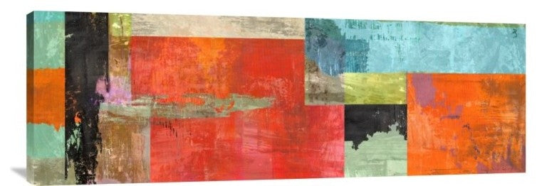 "Midnight Moves" Stretched Canvas Giclee by Alphonse Baron, 36x12"