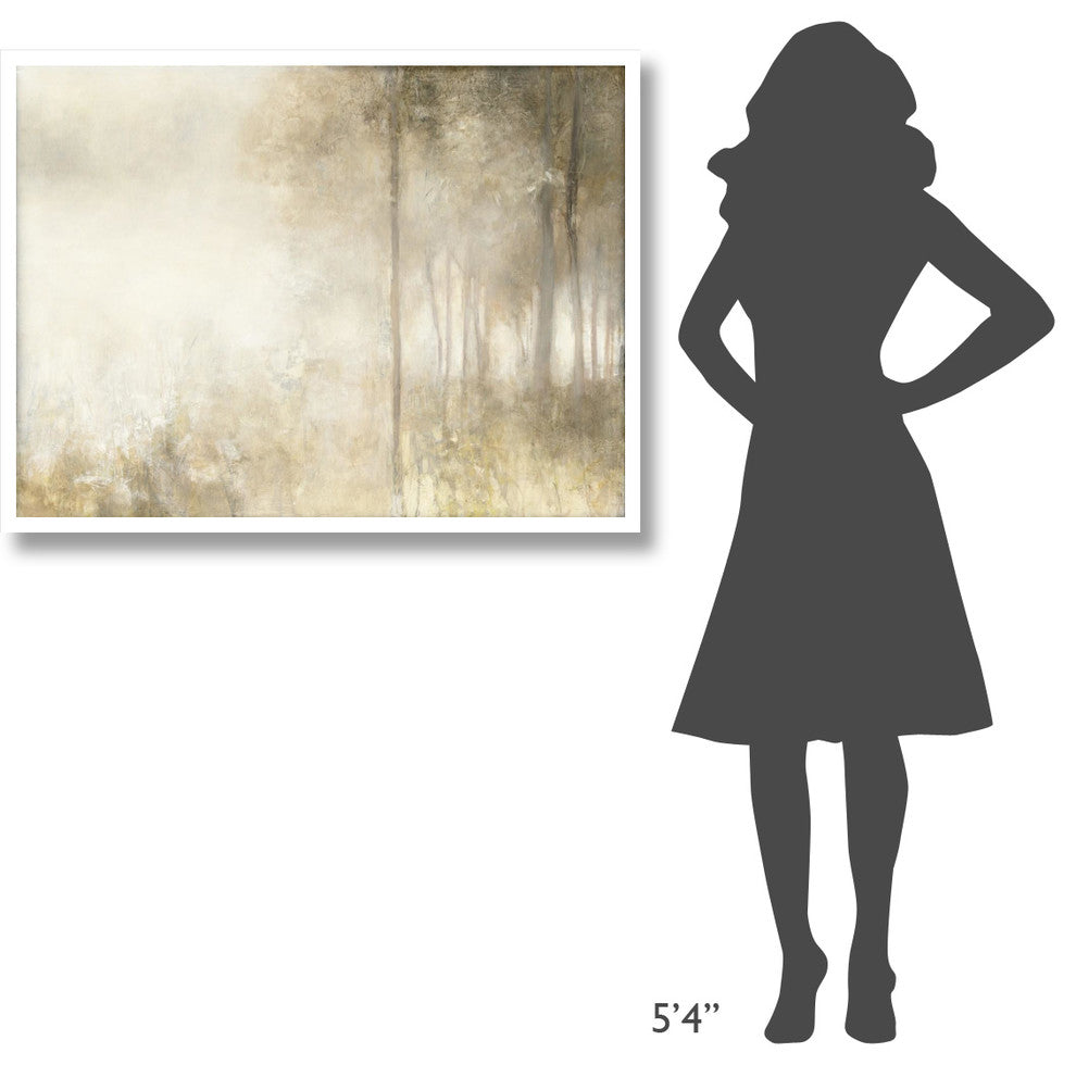 "Edge of the Woods" Digital Paper Print by Julia Purinton, 42"x32"