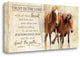 "Trust In The Lord" By Jennifer Pugh, Giclee Print on Gallery Wrap Canvas
