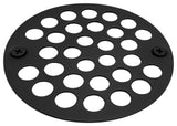 Two Post Style Large Kitchen Basket Strainers, Oil Rubbed Bronze, Powdercoated B