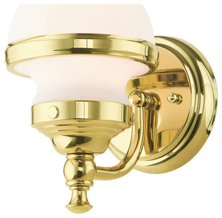 Polished Brass Modern Sconce