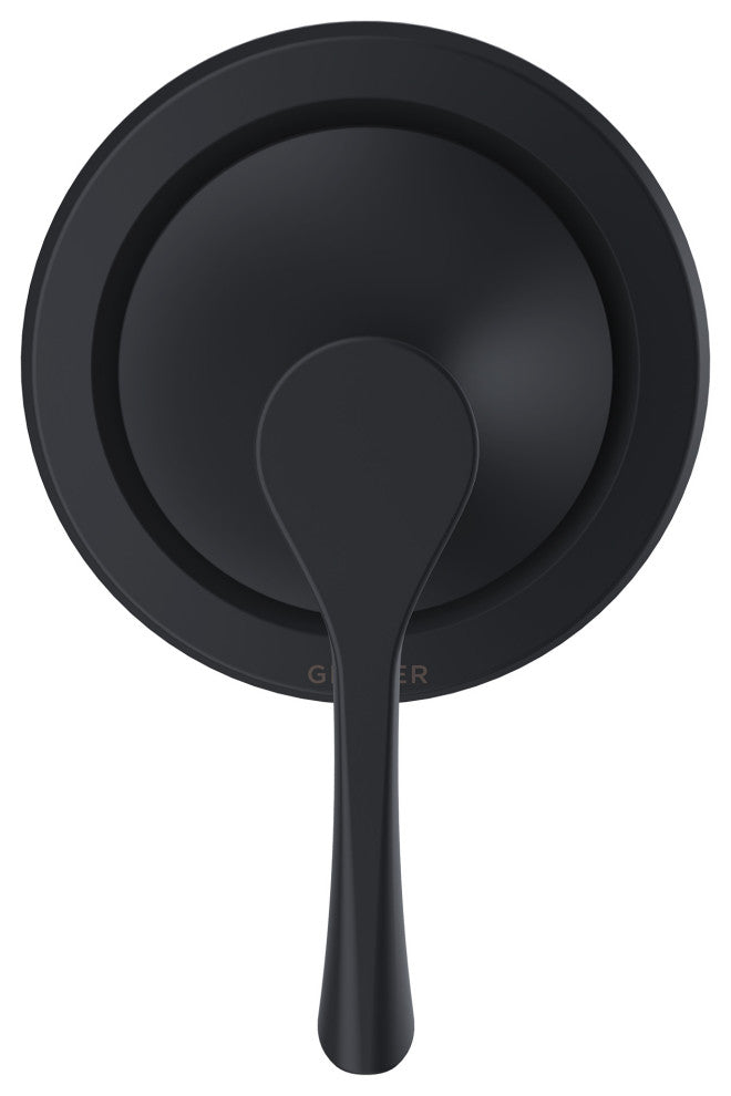 Antioch Single Handle Trim Kit for Diverter Valves Satin Black