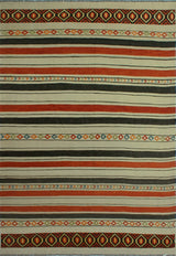 High-Low Kilim Issac Beige Rug