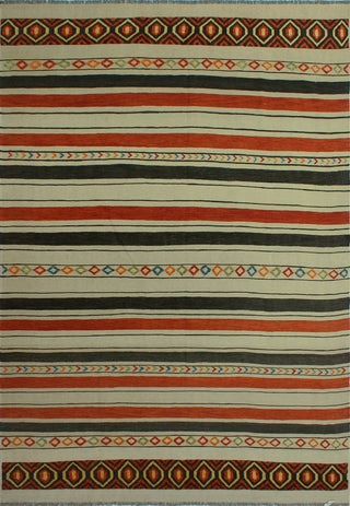 High-Low Kilim Issac Beige Rug