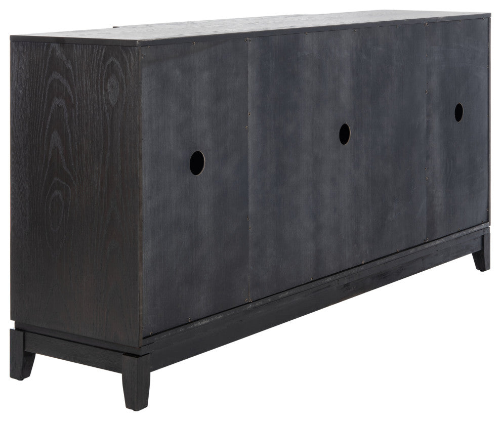 Safavieh Couture Madeleine Mirrored Sideboard, Black