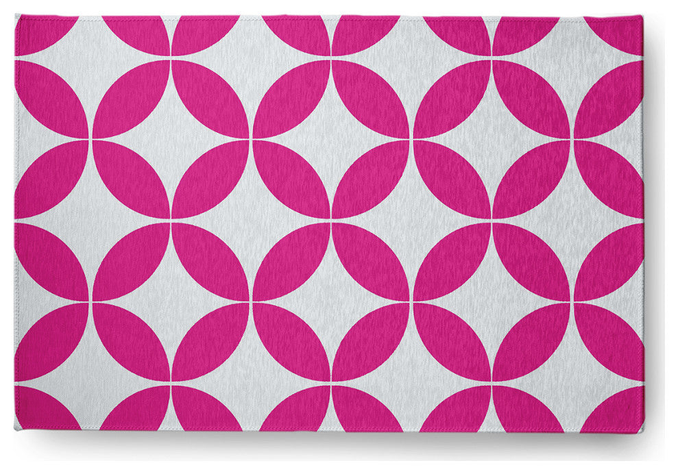 Eye Opener Spring Chenille Rug, Orchid, 2'x3'