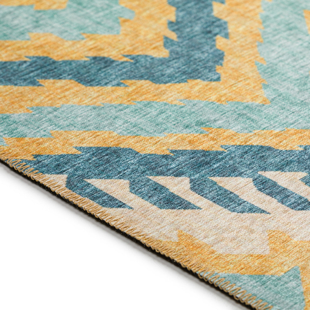 Dalyn Indoor/Outdoor Sedona SN2 Marigold Washable 2'3" x 10' Runner Rug