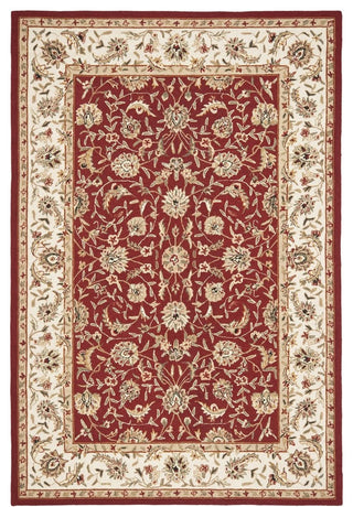 Safavieh Chelsea hk78b Rug, Burgundy/Ivory, 2'6"x12'0" Runner