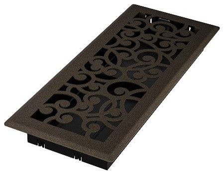 Wonderland Floor Register, Bronze Age, 4x12