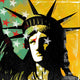 Marmont Hill, "Liberty" by Rick Martin Painting Print on Wrapped Canvas, 48x48