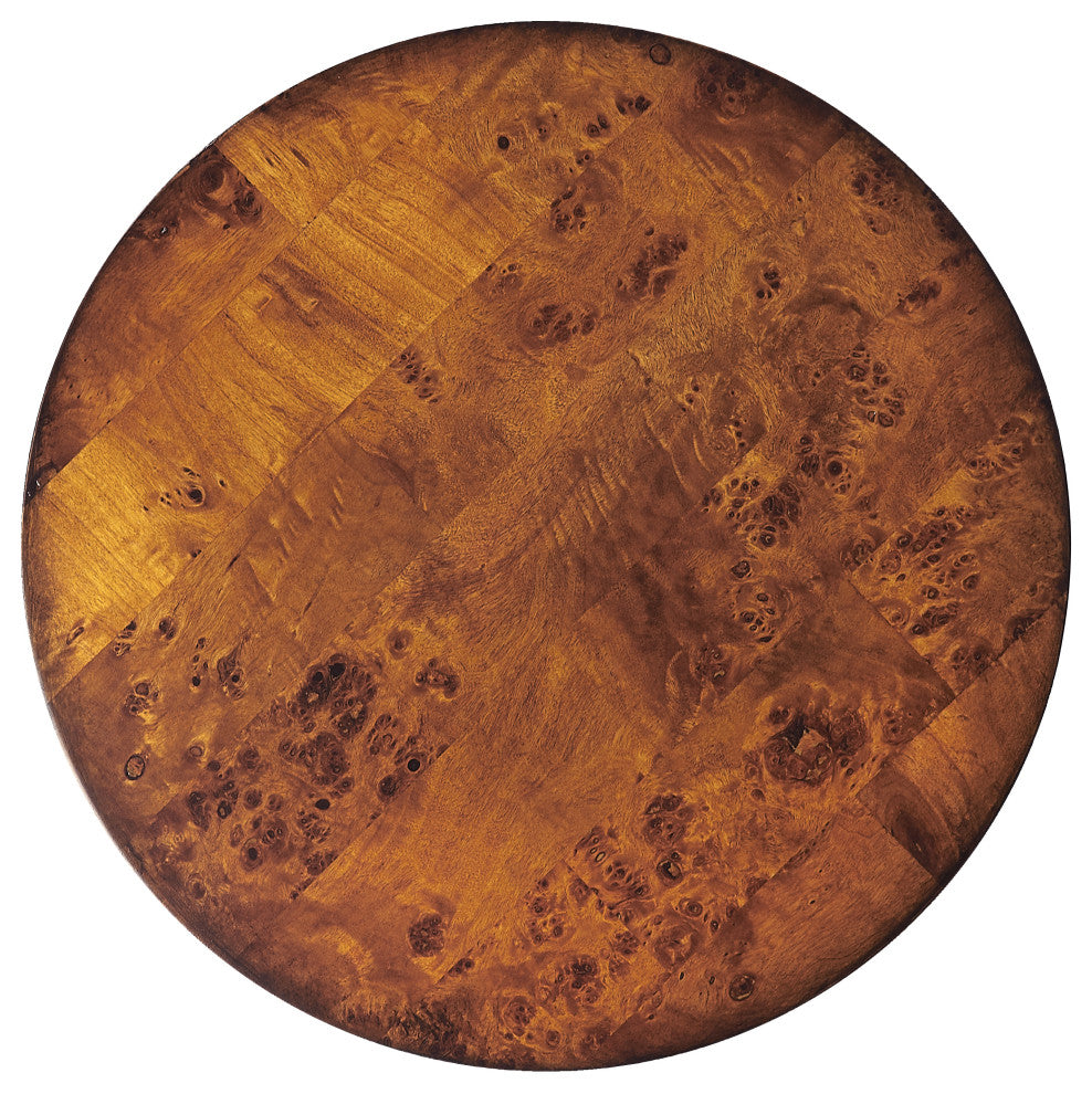 Aphra Side Table, Medium Brown
