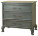 Country Blue 3-Drawer Dresser