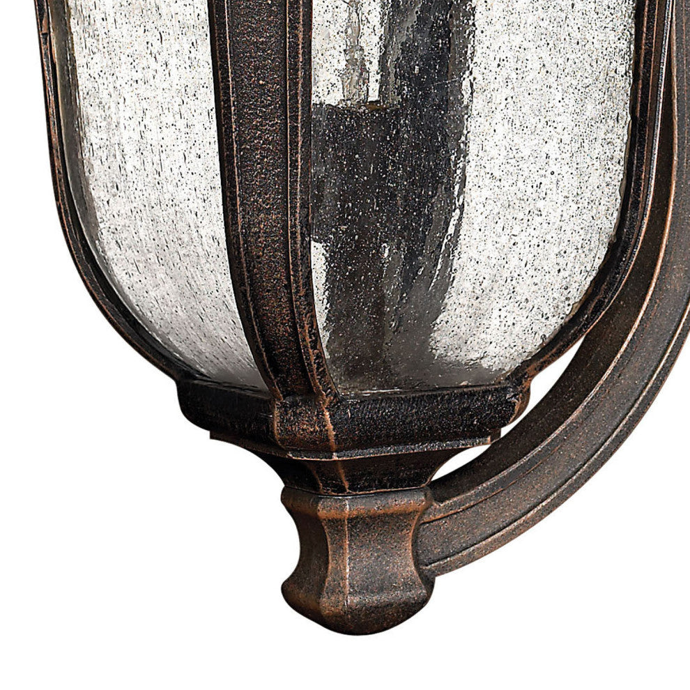 Hinkley Trafalgar Medium Wall Mount Lantern, Mocha