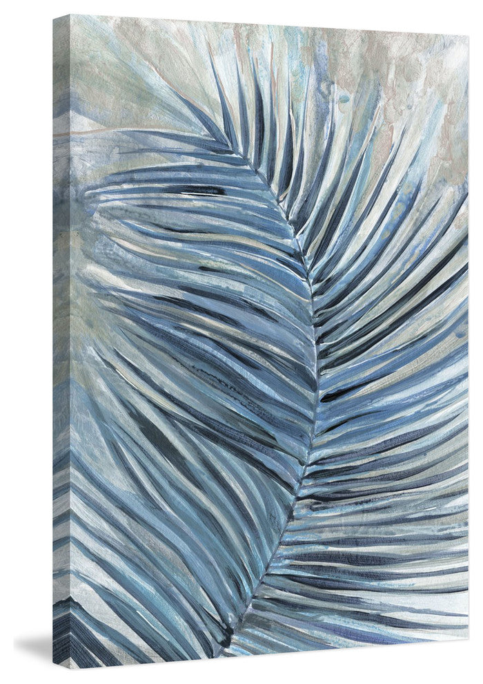 "Blue Spirit" Painting Print on Wrapped Canvas, 16"x24"