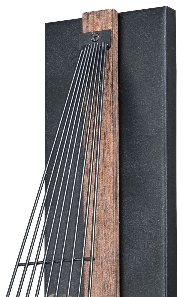 Vaxcel Lighting W0252 Dearborn 1 Light 21-1/2"H Wall Sconce - Burnished Oak /