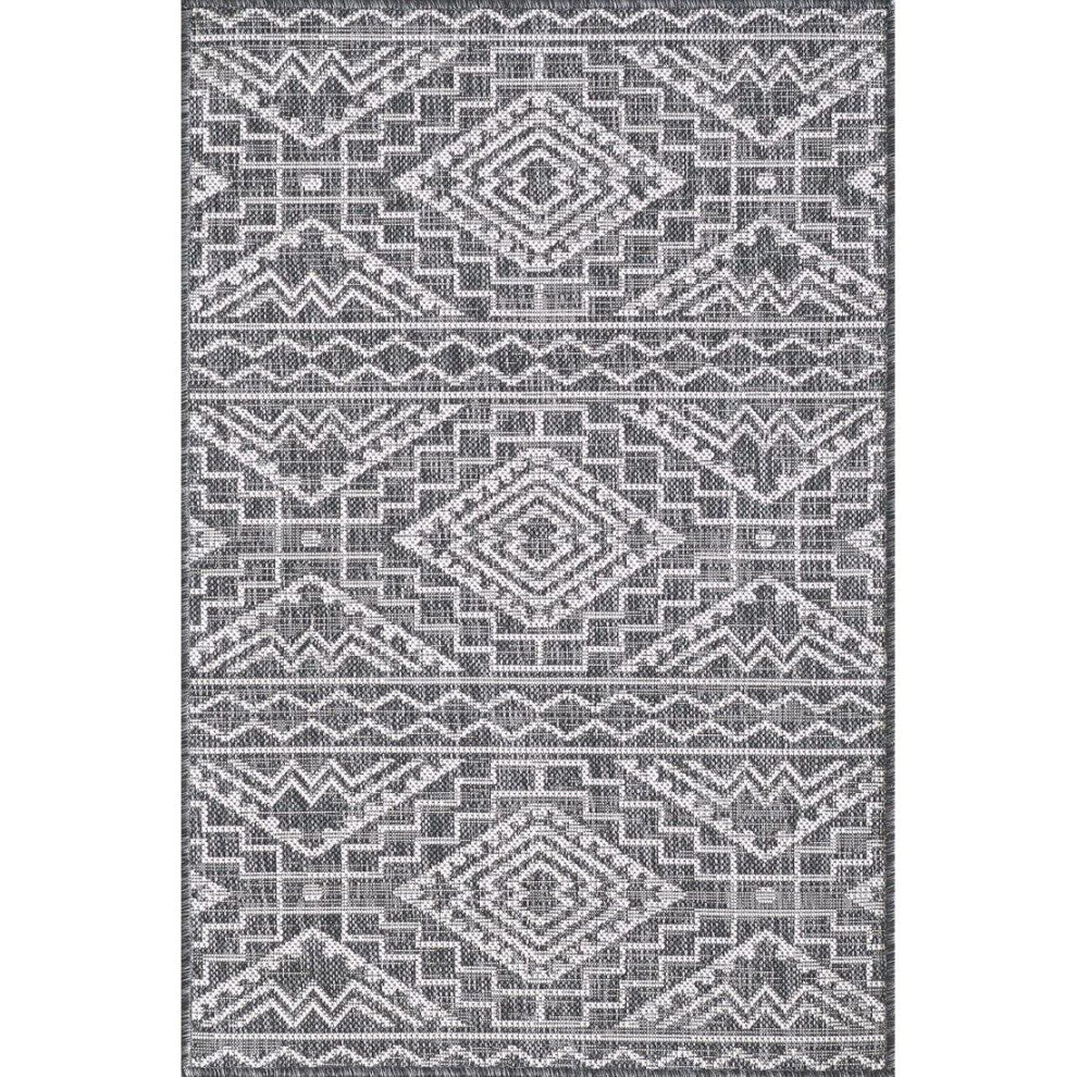 KAS Provo 5780 Black Quinn Area Rug, 7'10"x10'10"