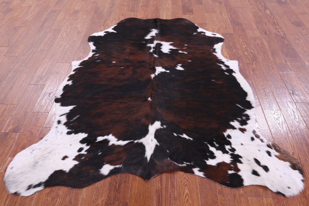 5' 11" X 5' 8" Natural Cowhide Rug C1867